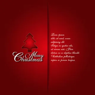 时尚圣诞节贺卡