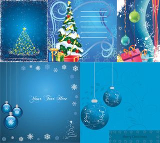 圣诞节插图矢量