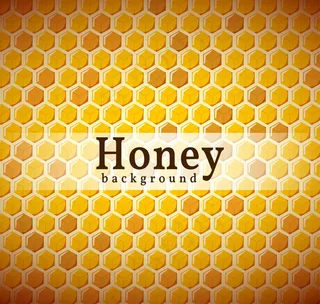 蜂窝花纹无缝背景