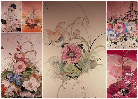 手绘花朵高清图片