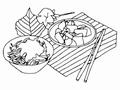 美食佳肴_706ai矢量模版下载