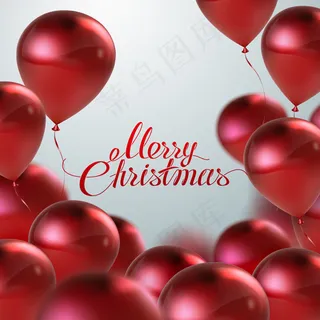 喜庆气球边框背景 喜庆气球边框背景