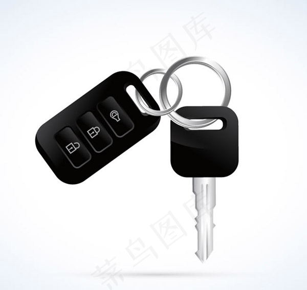 黑色车钥匙