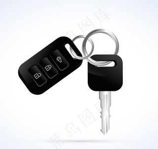 黑色车钥匙