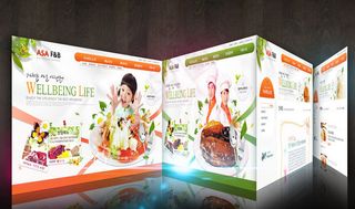 美食主题网站模板