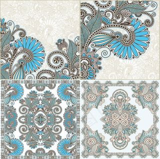 精美花纹背景,背景元素