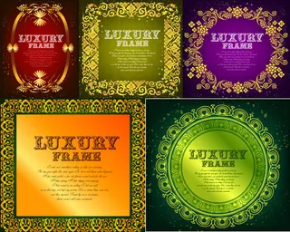 丽金边镂空边框