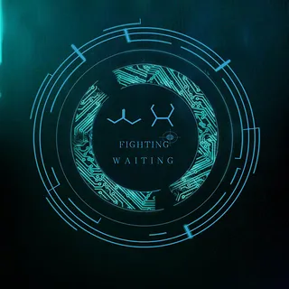 蓝色科技线路图,背景元素