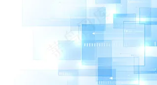 箭头方块科技背景