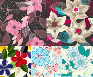 花纹图案背景,背景元素