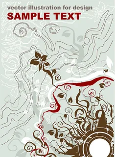 复古背景花纹1,背景元素 复古背景花纹1,背景元素