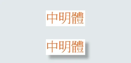 中国龙中明体