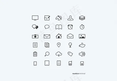 精致网络图标,免抠元素
