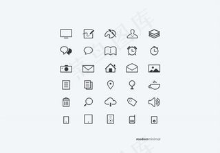 精致网络图标,免抠元素