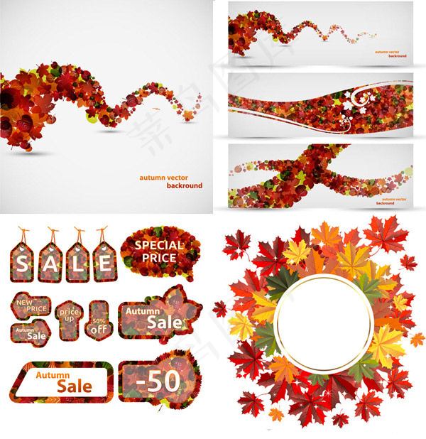 秋季枫叶设计