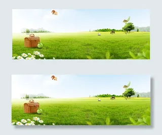 淘宝春季海报背景