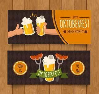 啤酒节派对banner