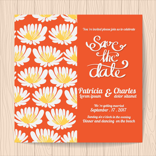 欧美风格邀请函