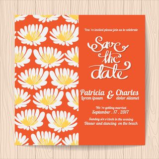 欧美风格邀请函