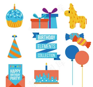 生日派对元素