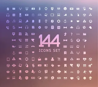 简约生活图标,免抠元素