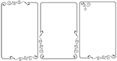 装饰边框矢量