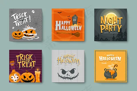 万圣节派对邀请函