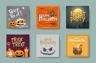 万圣节派对邀请函