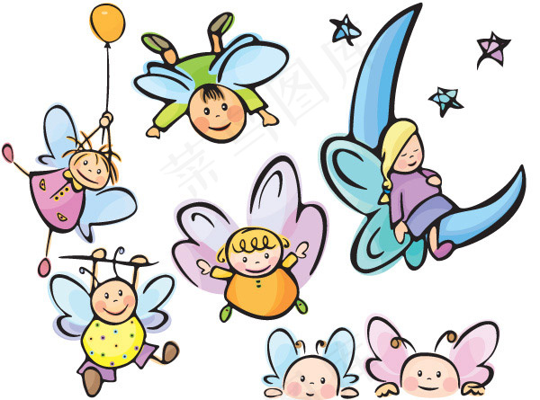 儿童节卡通插画
