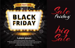 星期五促销元素