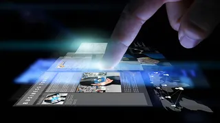 触控商务图片,背景元素