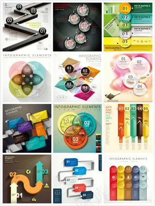 精美信息PPT图表