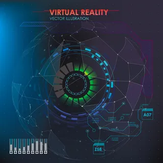 发光HUD科技界面 发光HUD科技界面