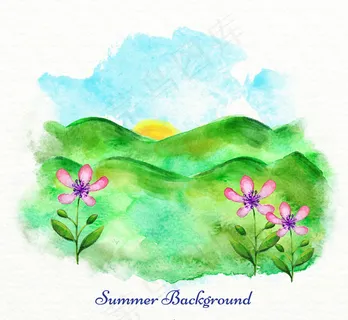 夏季山野风景 夏季山野风景