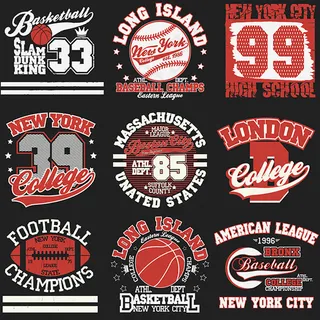 时尚篮球标签,免抠元素