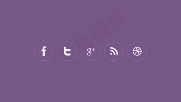 网络社交图标,免抠元素eps,ai矢量模版下载