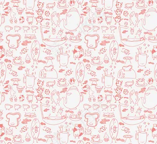 下午茶无缝背景
