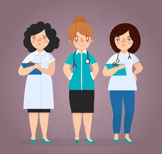 创意女医务人员