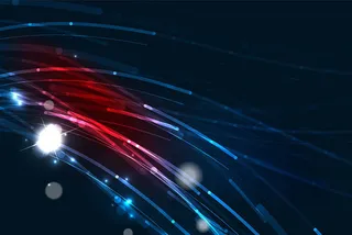 线条光晕粒子背景