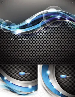 炫彩科技背景,背景元素