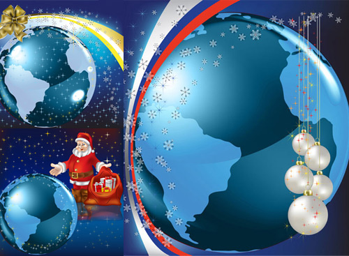 圣诞背景矢量
