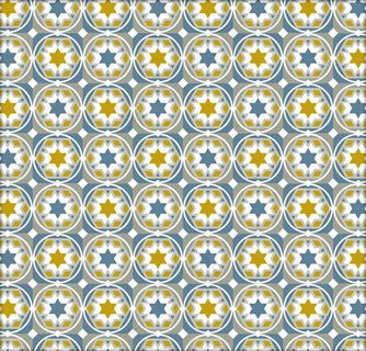 圆形花纹无缝背景