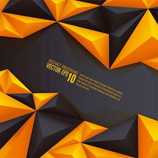 立体几何拼接背景