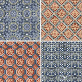 传统中国风花纹