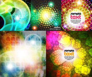 光斑扩散背景,背景元素