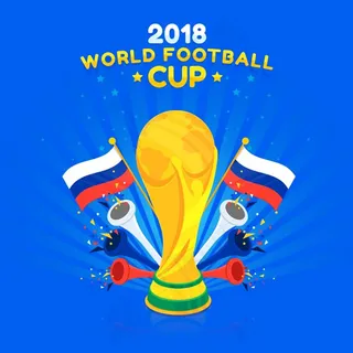 世界杯奖杯海报