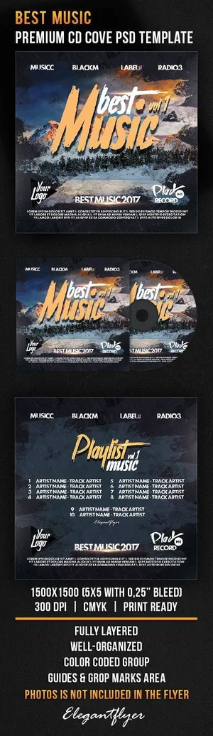 优质音乐CD包装