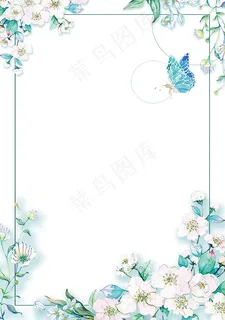中国风鲜花边框 中国风鲜花边框