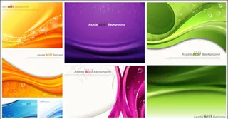 五彩缤纷时尚背景,背景元素