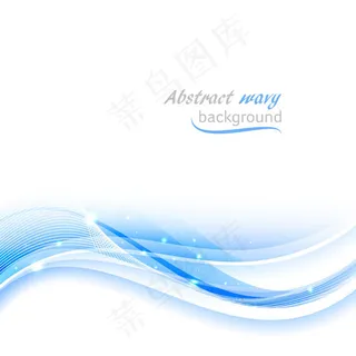 发光粒子波浪背景